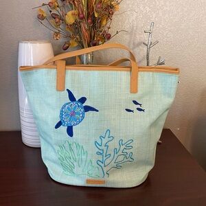 ❤️‍🔥Vera Bradley Straw bucket tote❤️‍🔥